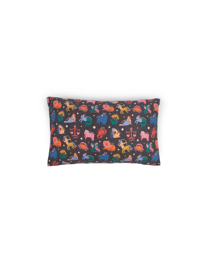 Cotton Sateen Pillowcase Set of 2 - Zodiac