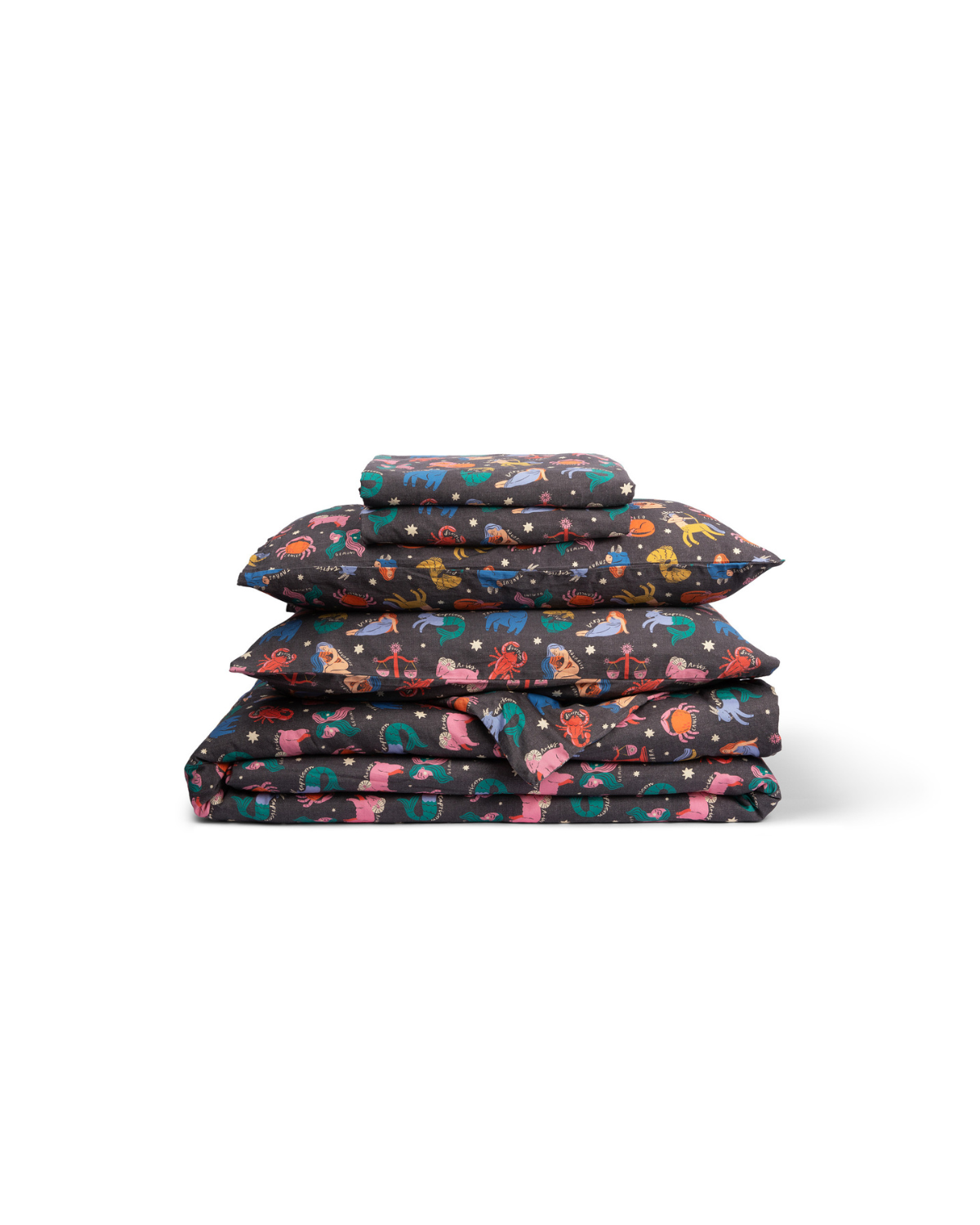 Cotton Sateen Duvet Bundle - Zodiac