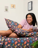 Cotton Sateen Pillowcase Set of 2 - Zodiac